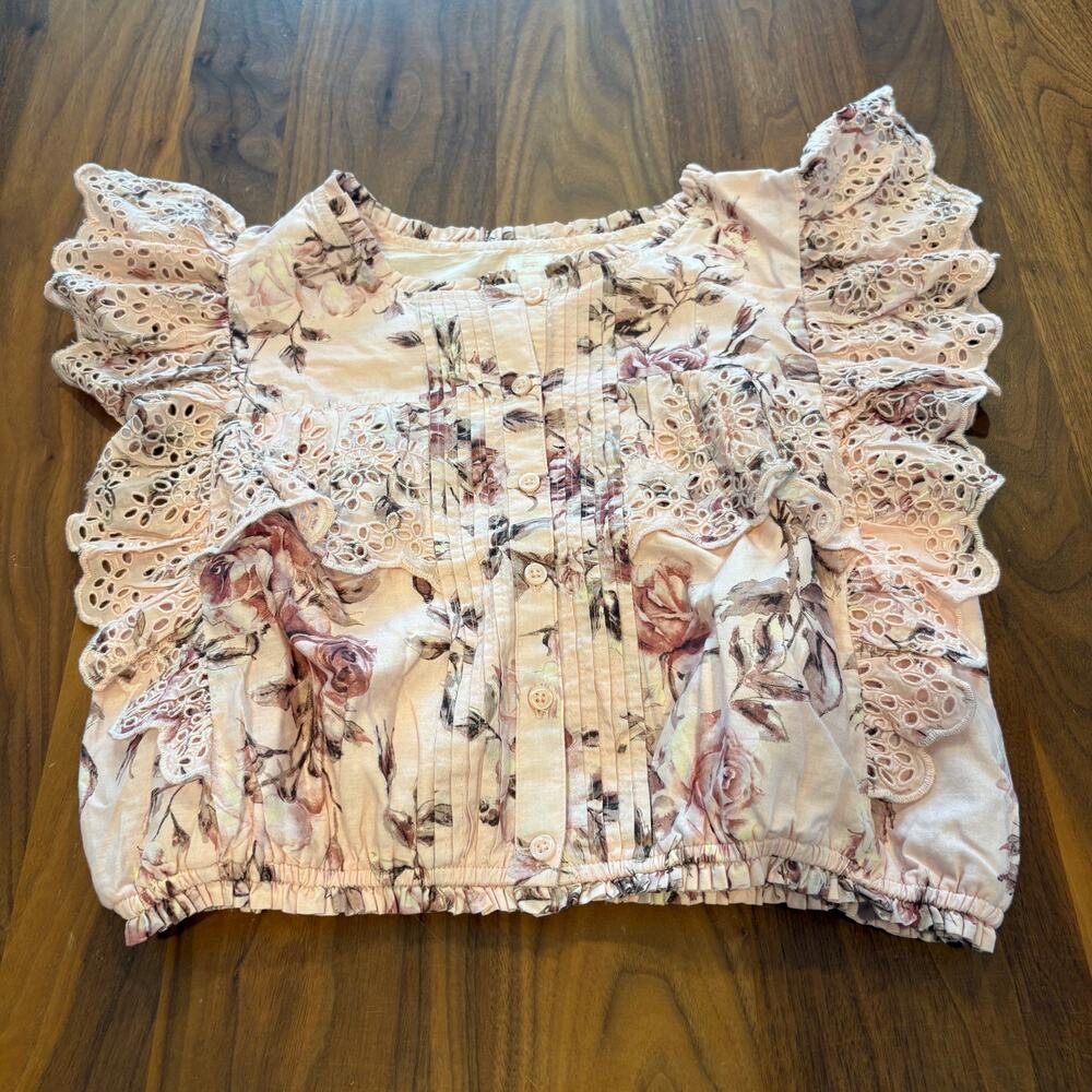 NWT Size 16 Gap x LoveShack Fancy Blouse